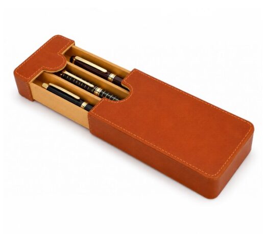 Leather Pen Box