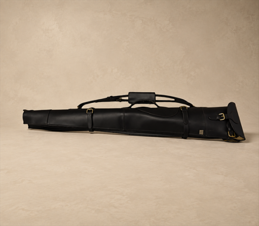 Black Hunting Gun Case AIL-HP-0004 primary side view on warm limestone studio background